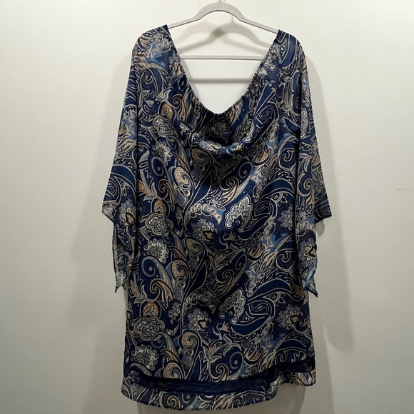 ALICE + OLIVIA Mosaic Paisley Cari Dress - Picture 8 of 11